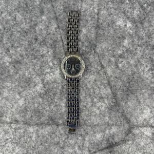 Merona Women’s Silver Analog Crystal Jewl Bezel Watch New Battery 936